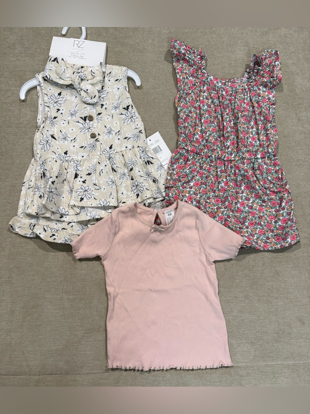 2T LOT of 5 Items - Toddler Girls - Cat & Jack, H&M and Rachel Zoey